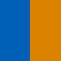 Sapphire Blue / Orange Crush
